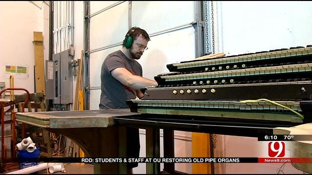 Red Dirt Diaries: OU Pipe Organs Project