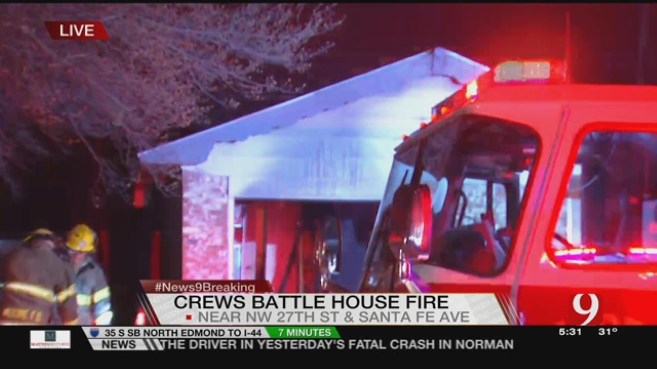 Moore FD Puts Out Early Morning House Fire