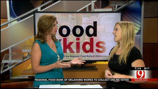 Regional Food Bank Of Oklahoma Works To Collect Online Votes