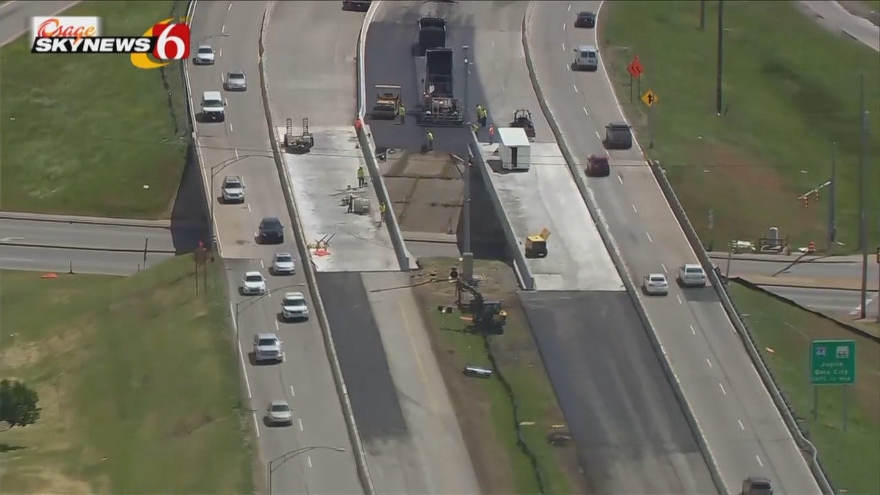 WEB EXTRA: Osage SkyNews 6 HD View Of The BA Expressway At Sheridan