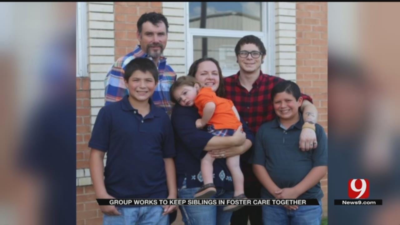 Group Works To Keep Siblings In Oklahoma Foster Care System Together