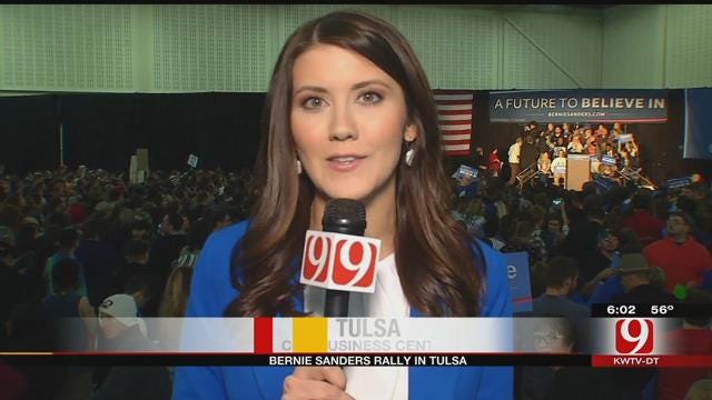 Presidential Candidate Bernie Sanders To Speak At Tulsa Rally