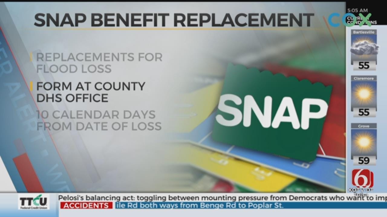 SNAP Recipients Able To Request Replacement Of Food Lost To Flooding