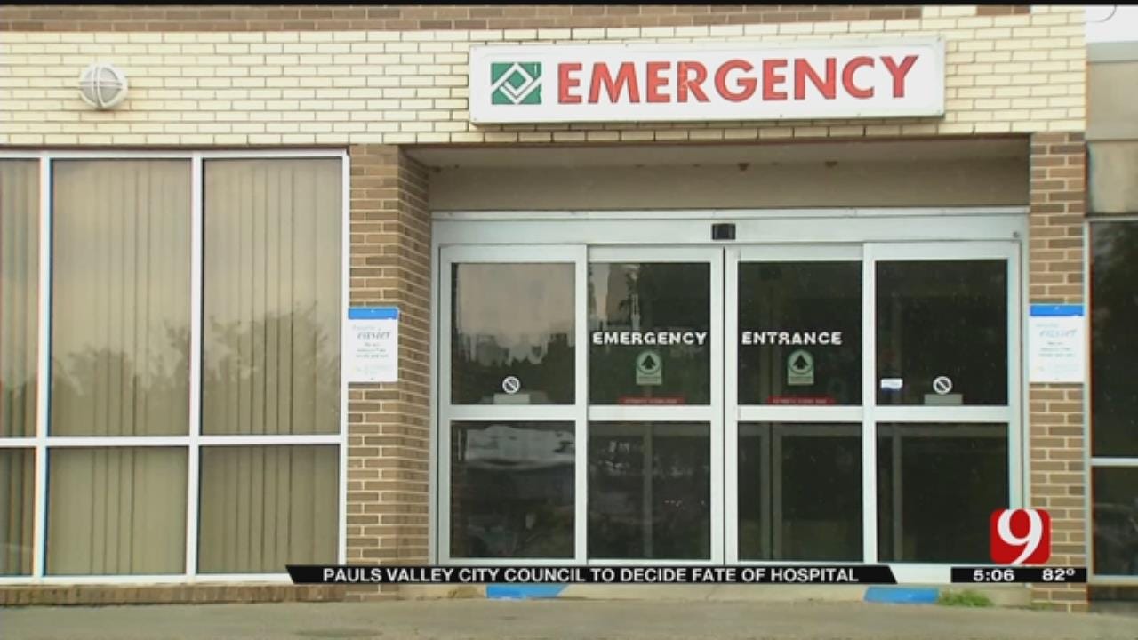 Pauls Valley City Council To Decide Fate Of Hospital