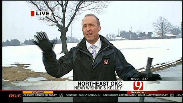 David Payne Reports On OKC Snow