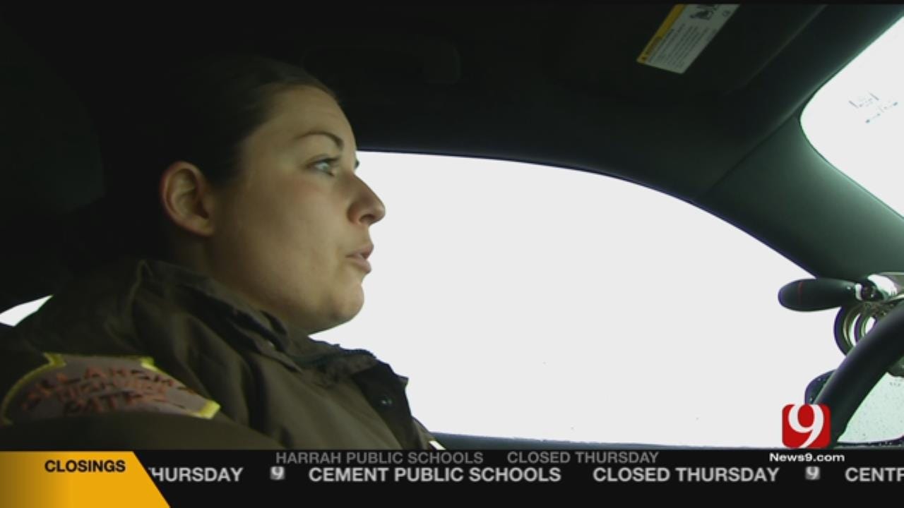 OHP Helps Drivers In icy Conditions