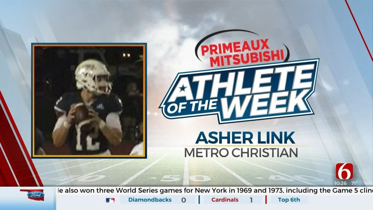 Primeaux Mitsubishi Athlete Of The Week: Asher Link