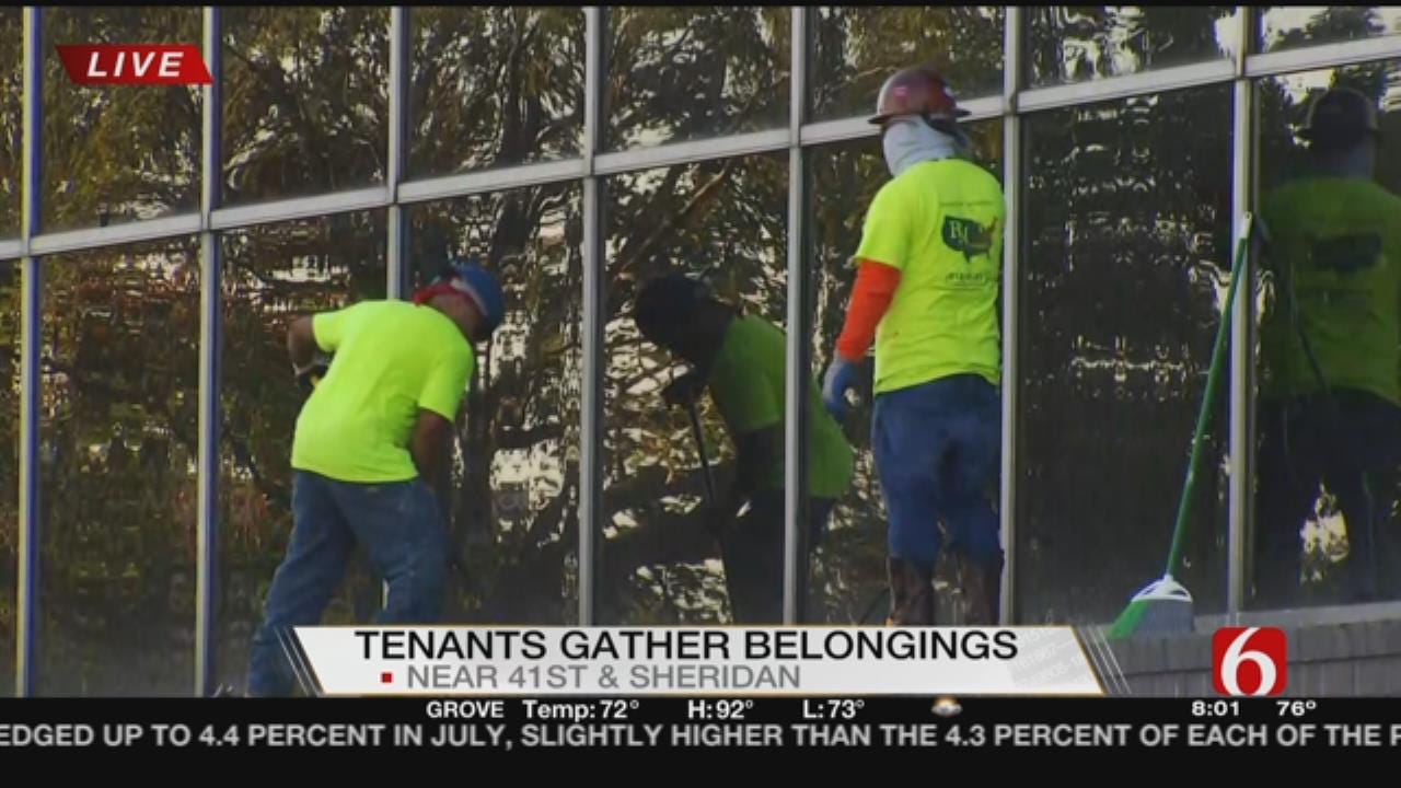 Cleanup Continues At Remington Tower Nearly 2 Weeks After Tornado