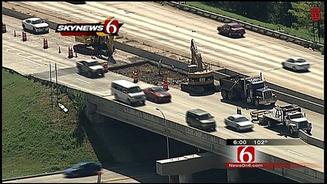 Highway Patrol Goes After Speeders In Tulsa's I-44 Construction Zone
