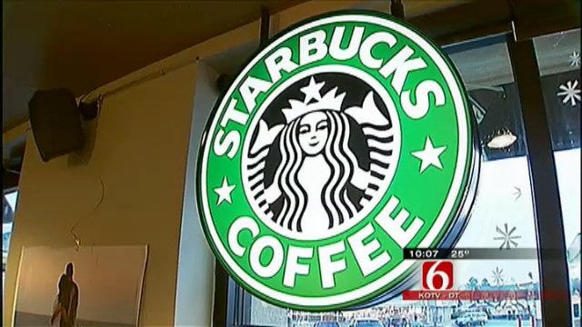 Couple Ties The Knot At Tulsa Starbucks