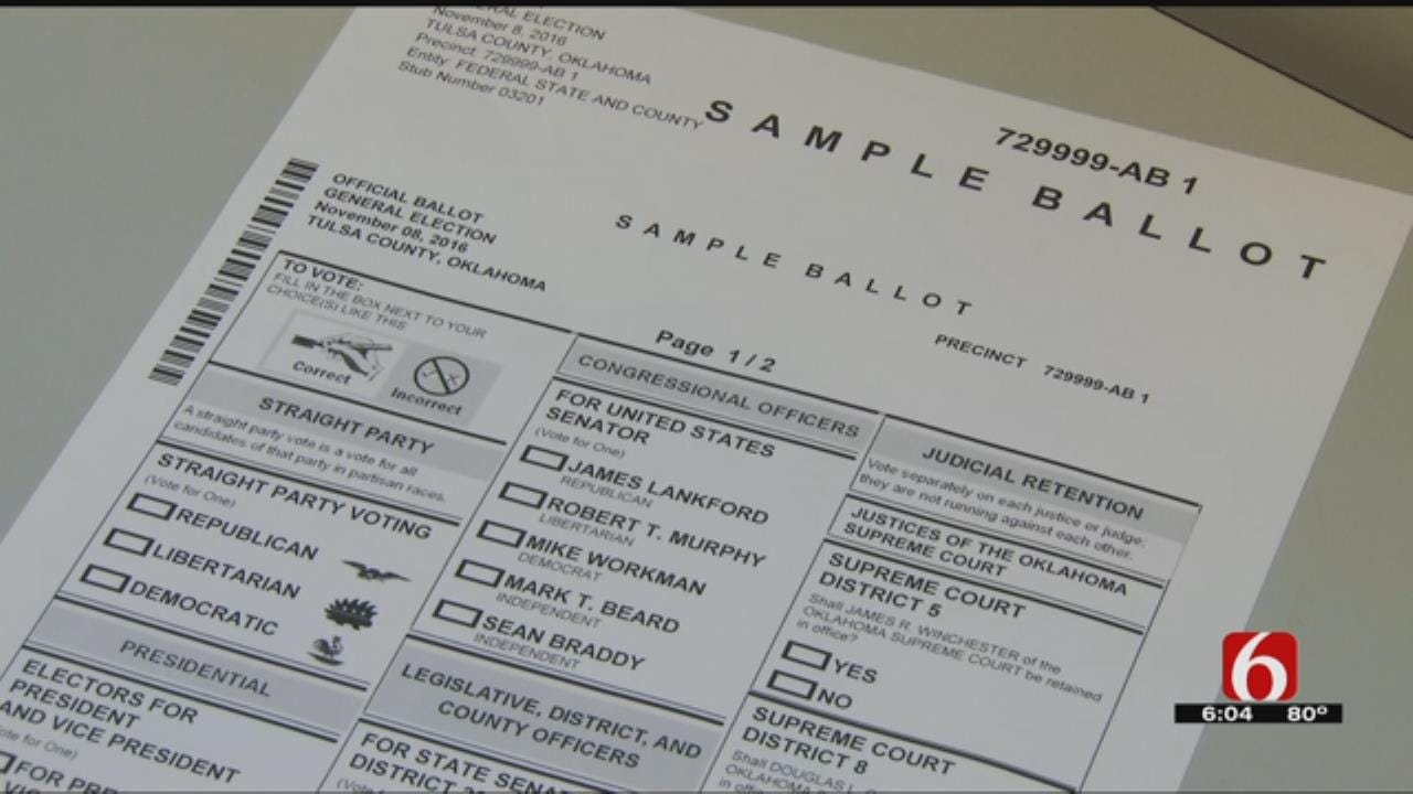 Officials: Oklahoma's Election System One Of Nation's Most Secure