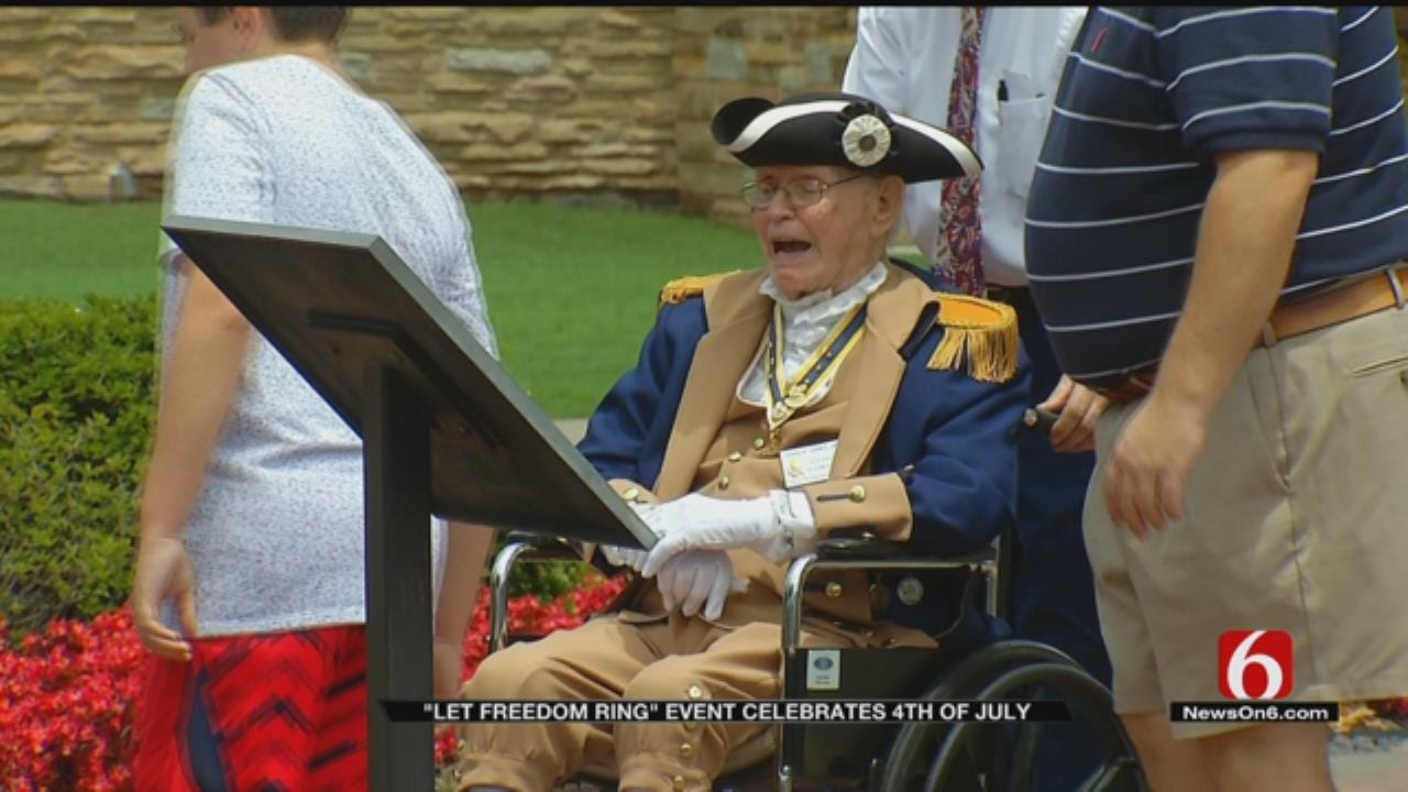 Tulsans Celebrate Declaration Of Independence At Ceremony