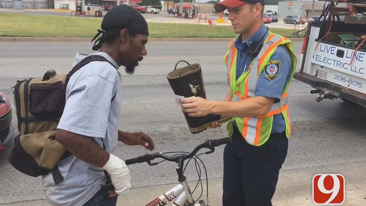 New City Ordinance Makes OKC Firefighters Work Extra Hard For 'Fill The Boot' Campaign