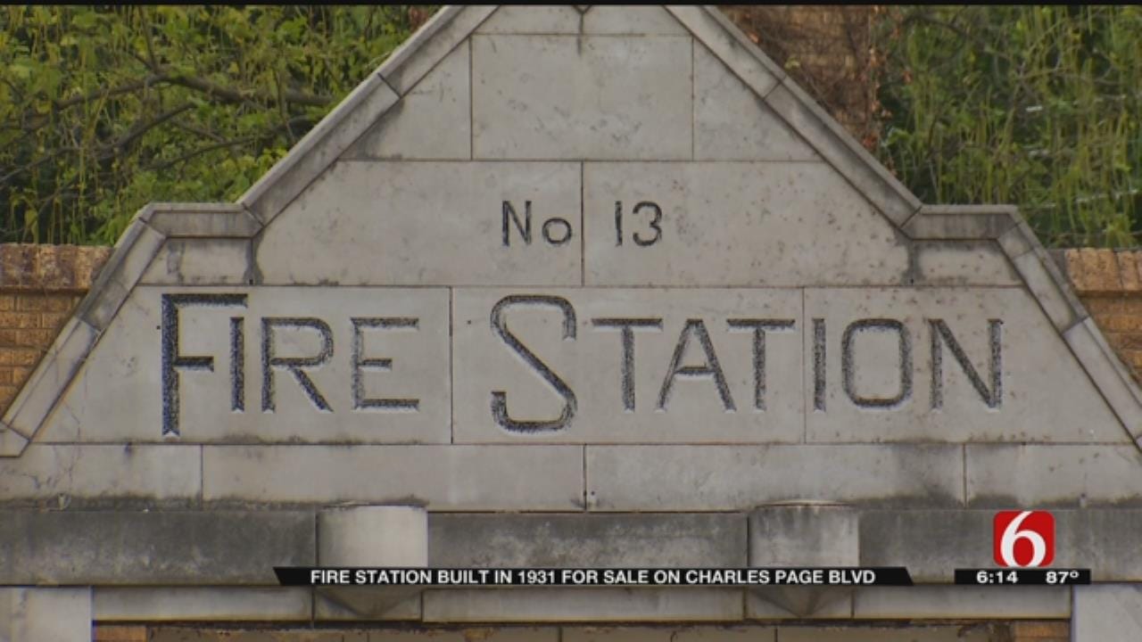 Old Art Deco Tulsa Fire Station For Sale