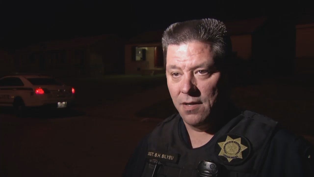 WEB EXTRA: Tulsa Police Sgt. Brett Bilyeu Talks About Robbery