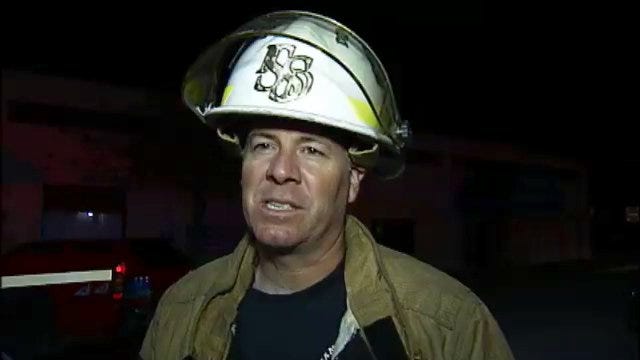 WEB EXTRA: Sand Springs Deputy Chief Justin Hall Talks About Fire