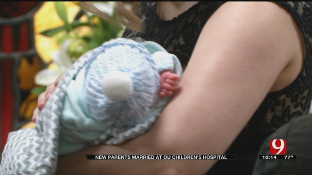 Premature Baby Witnesses Metro Parents' Wedding