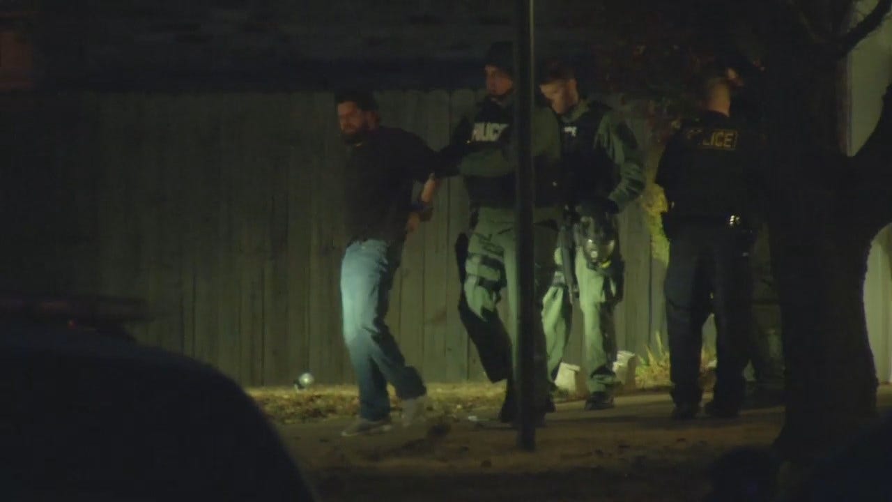 WEB EXTRA: Video From Scene Of Owasso Standoff, Arrests