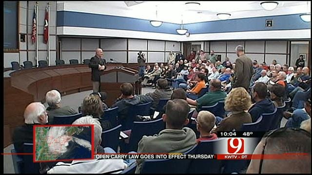 Norman Police Host Public Forum On Open Carry Law