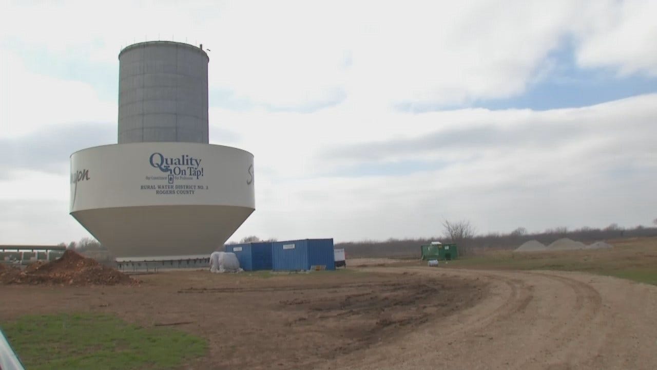 $4M Rogers County Water Tower Nearing Completion