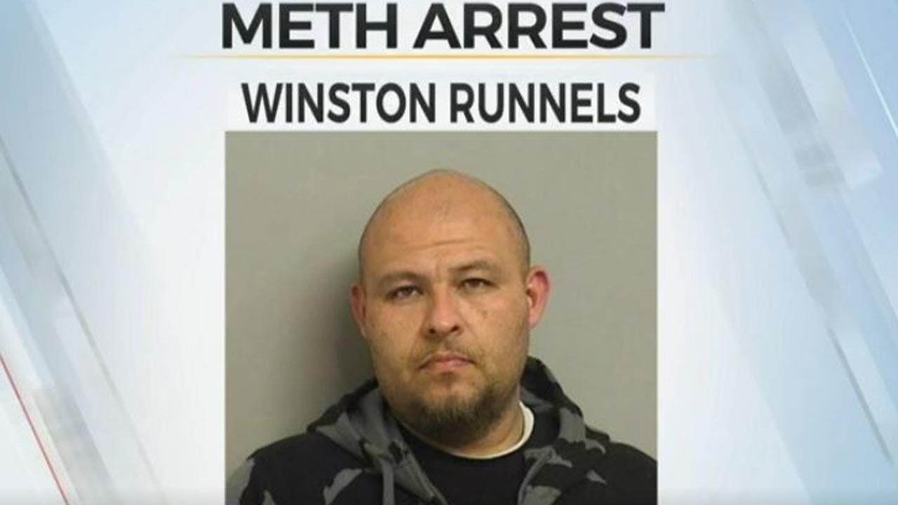 Tulsa Police: Man Arrested, Accused Of Meth Trafficking