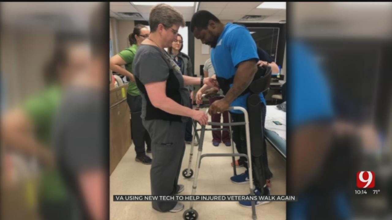 Oklahoma VA Using New Technology To Help Disabled Veterans Walk