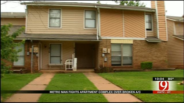 Resident At OKC Apartment Says Management Won't Repair A/C
