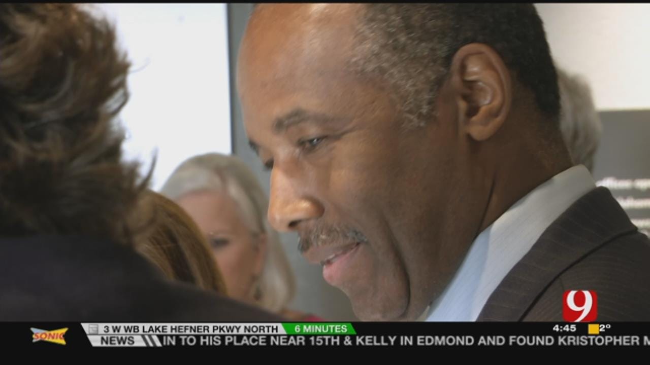 HUD Sec Carson To Speak At Remembrance Ceremony Today