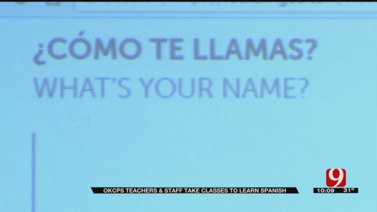 Foundation Offers Free Spanish Classes To OKCPS Employees