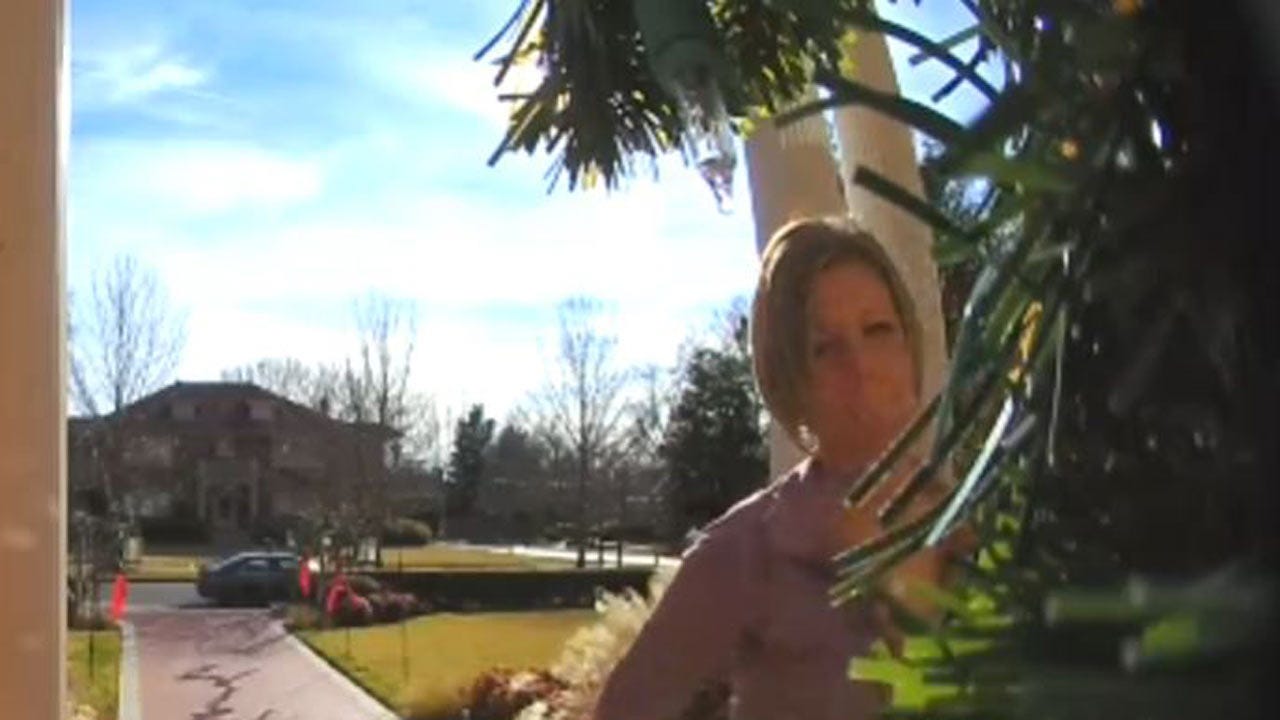 CAUGHT ON CAMERA: Tulsa Police Looking For Christmas Eve Porch Pirate