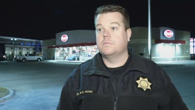 WEB EXTRA: Tulsa Police Cpl. Matt Rose Talks About Robbery Attempt