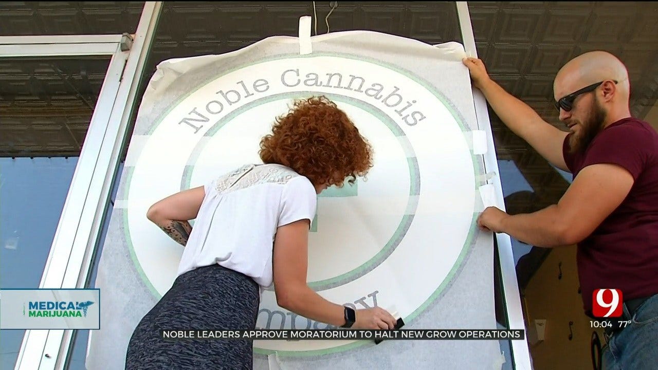 City Of Noble Temporarily Delaying Openings Of New Marijuana Grow Operations