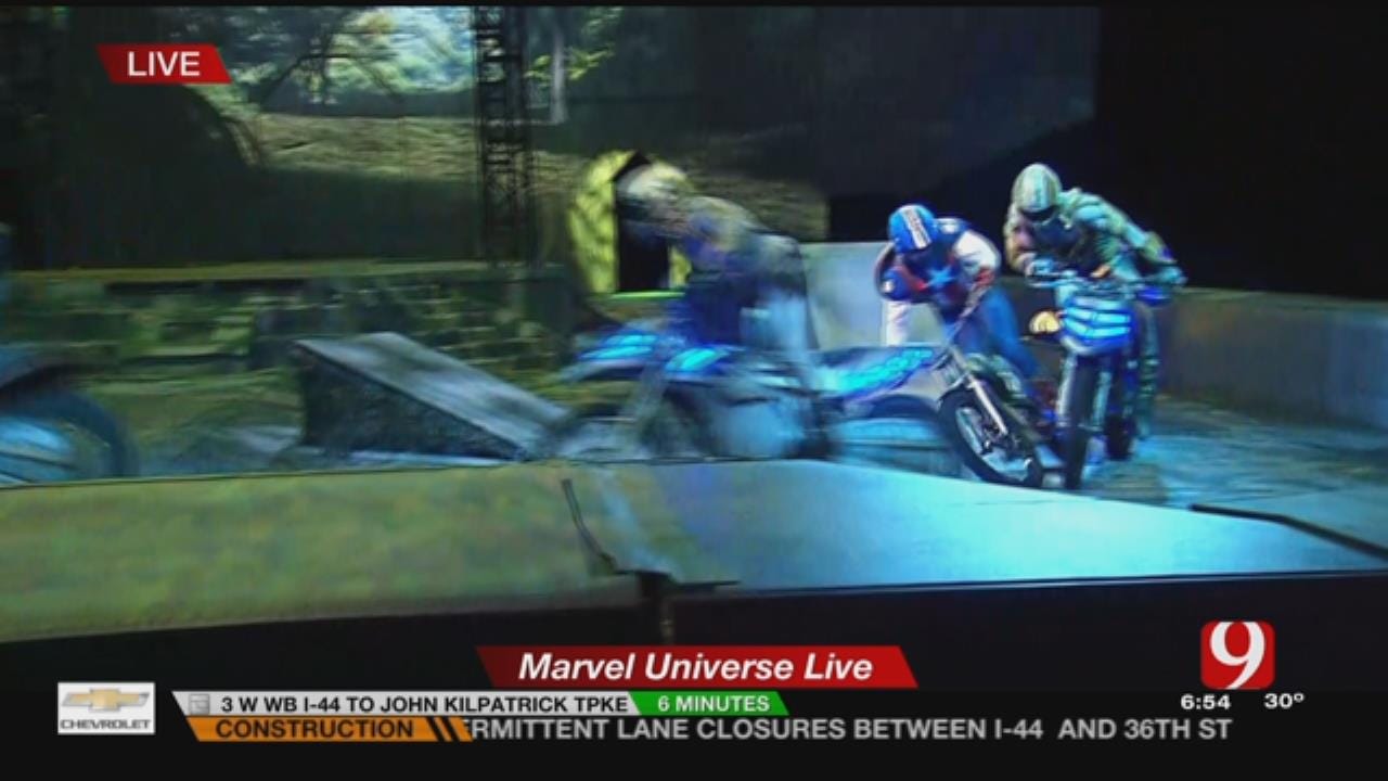 Marvel Universe Live's Age Of Heroes Show Runs Until Sunday