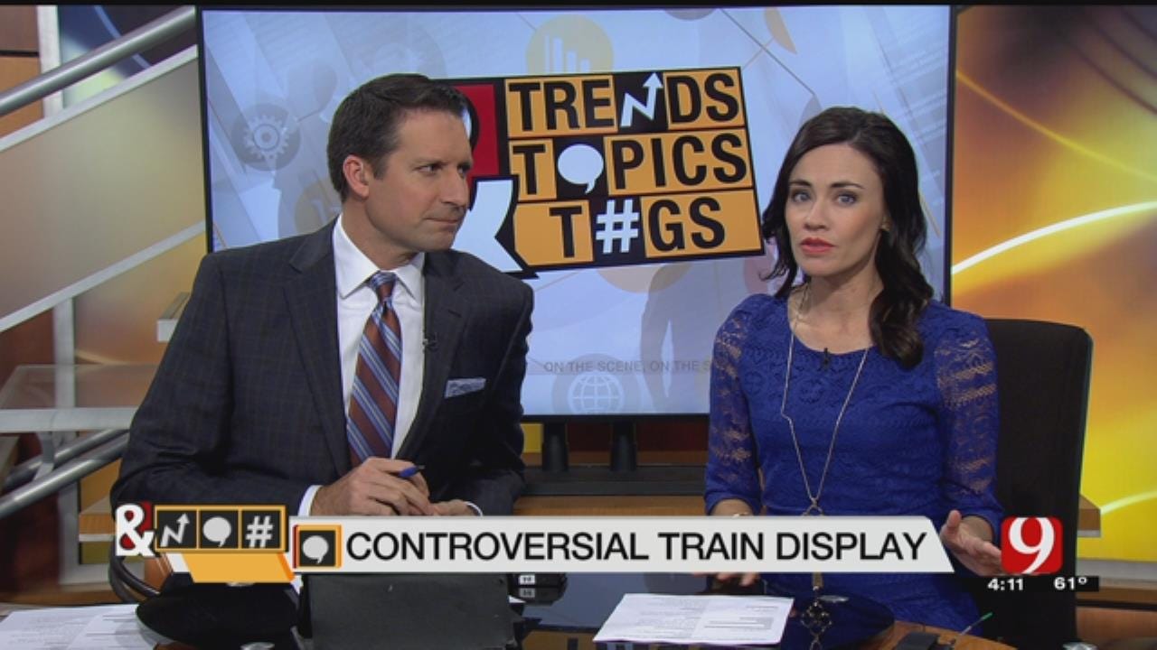 Trends, Topics & Tags: Controversial Train Display