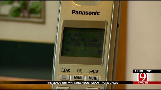 IRS Sends Out Warning About Scam Phone Calls In Oklahoma