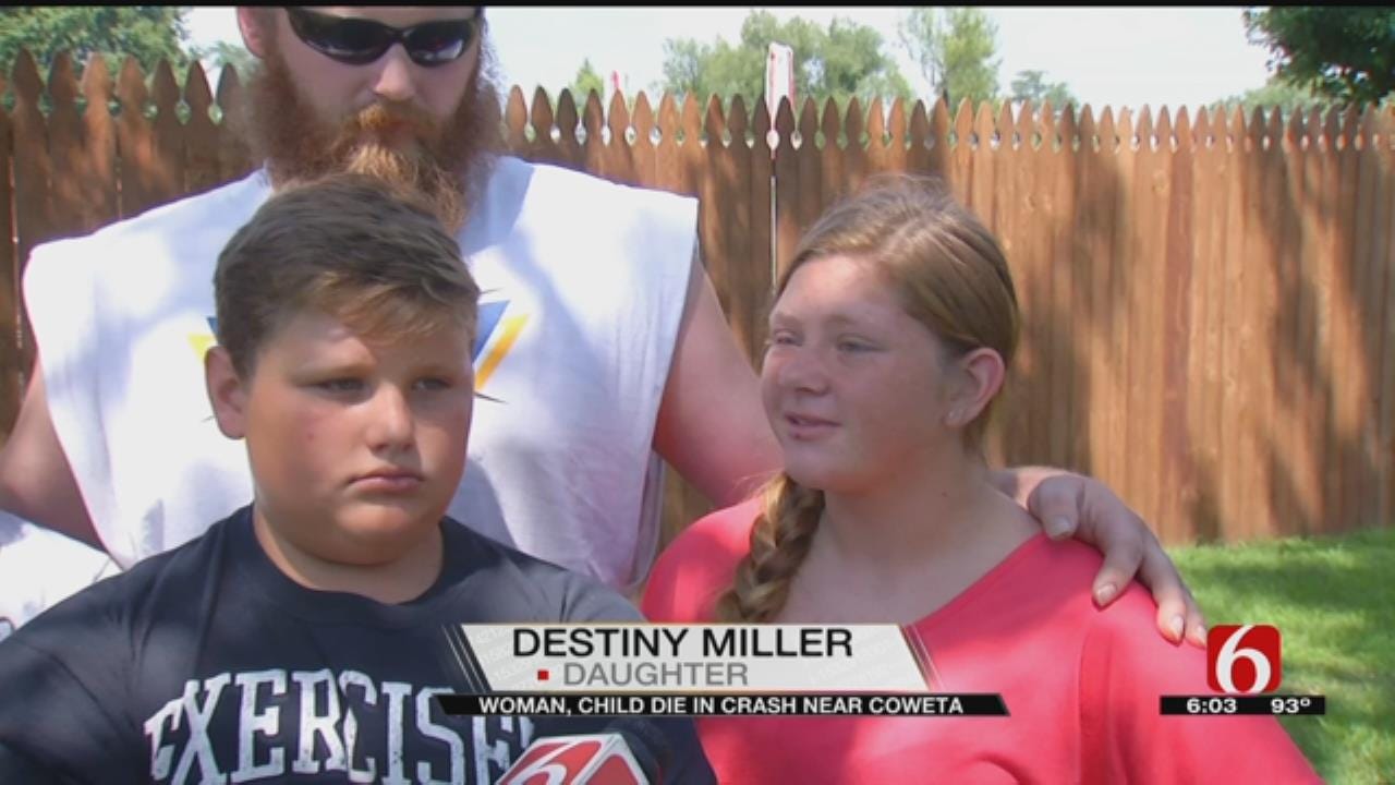 Children Remember Mother Killed In Wagoner County Wreck