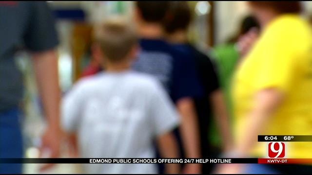 Edmond Public Schools Offering 24/7 Help Hotline