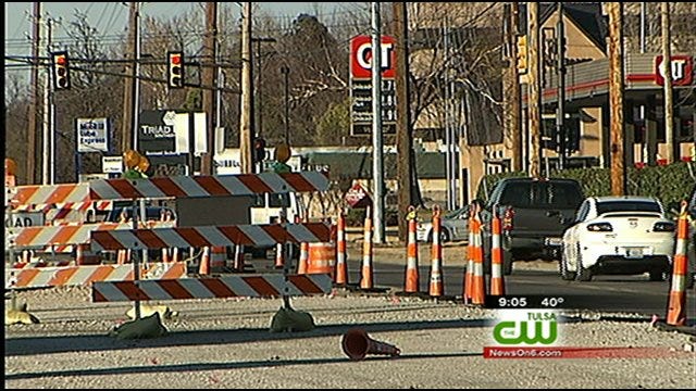 Businesses Fed Up With South Tulsa Construction