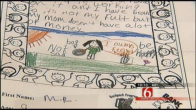 Kids Express How The Food Bank Backpack Program Impacts Them