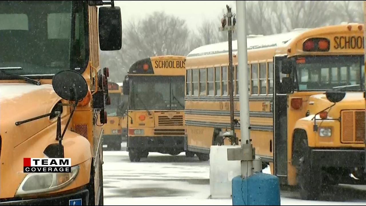 Slick Roads, Snow Have Green Country Schools Closing Again