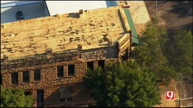 WEB EXTRA: Bob Mills SkyNews 9 HD Files Over Pawnee Earthquake Damage