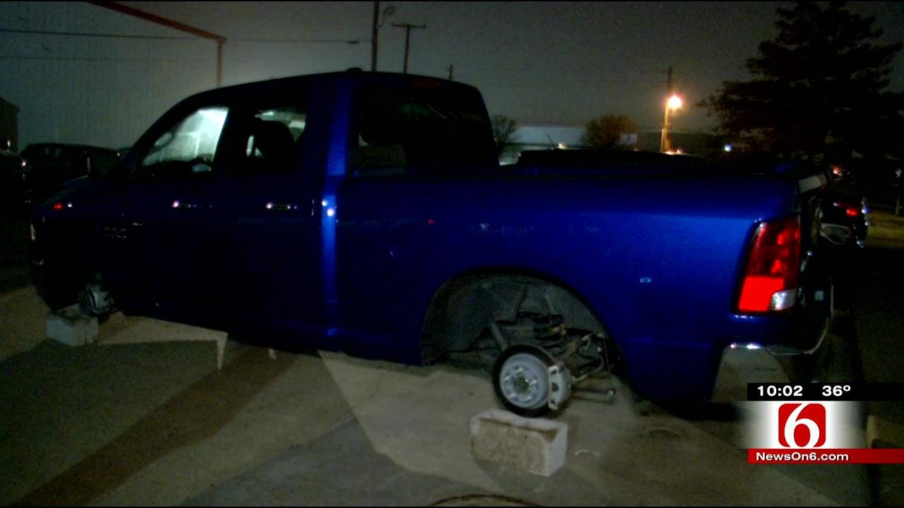 Tulsa Police Believe Conspiracy Suspects Responsible For Tire Thefts