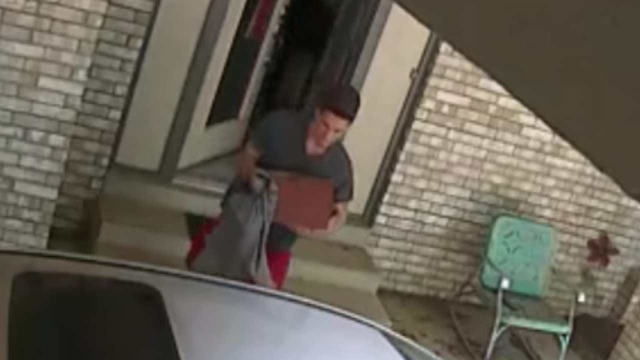 Thieves Caught On Video Stealing From Tulsa Home
