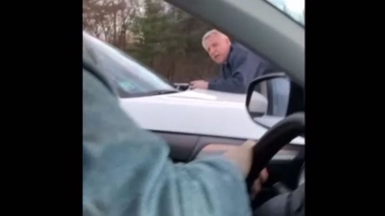 Man Ends Up On Hood Of Moving SUV During Road Rage Incident