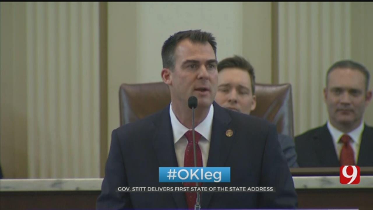 Gov. Stitt Lays Out Plan To Make Oklahoma A Top 10 State In State Of The State Address