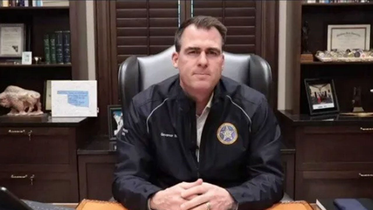 Gov. Kevin Stitt Declares State of Emergency Over COVID-19