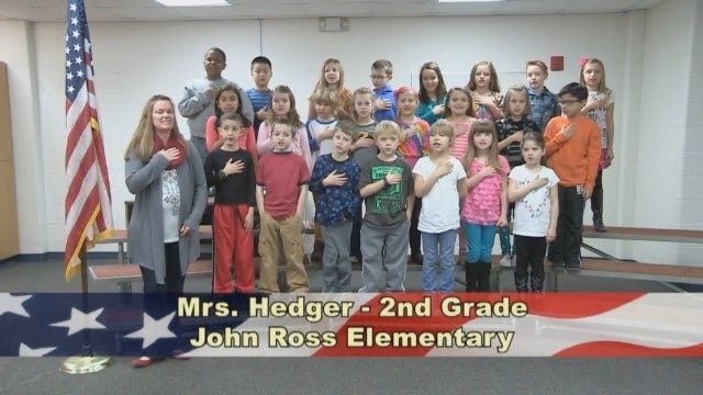 Mrs. Hedger's 2nd Grade Class at John Ross Elementary School