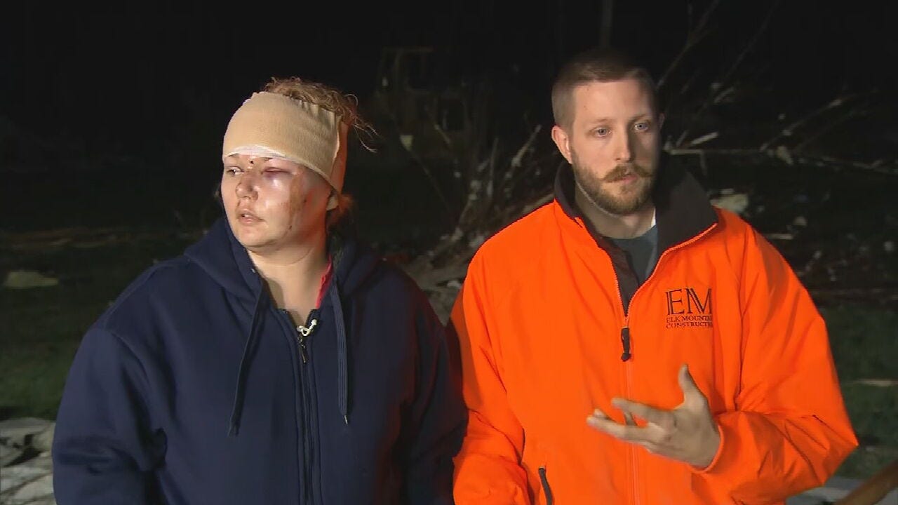 Couple Shares Their Story Of Survival During Tennessee Tornado