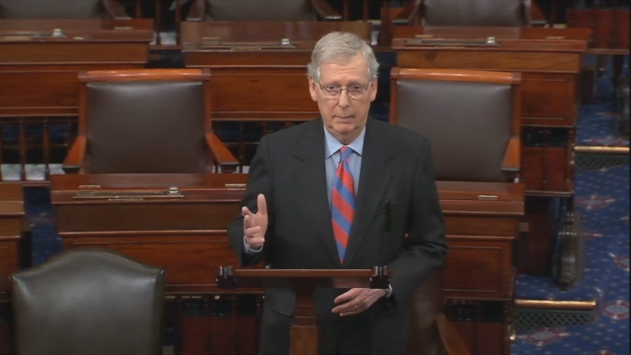 McConnell Says Trump Will Sign Border Bill, Declare National Emergency