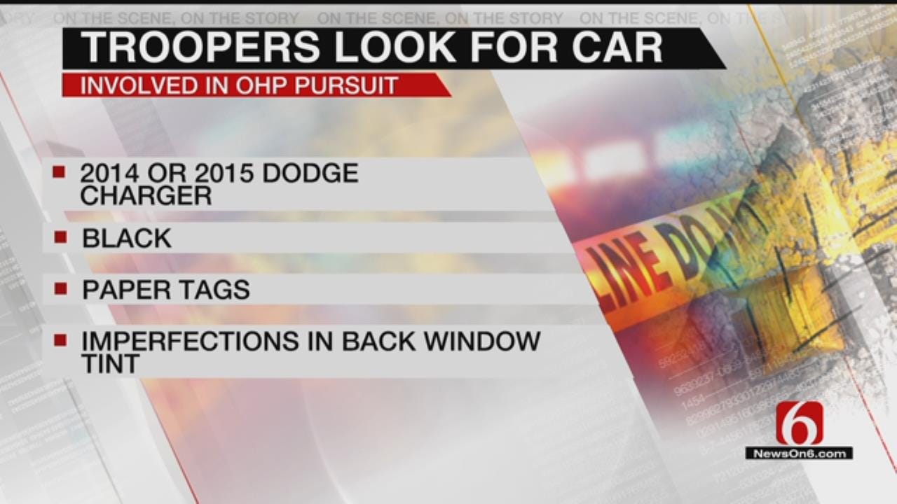 OHP Searches For Car After Trooper-Involved Crash